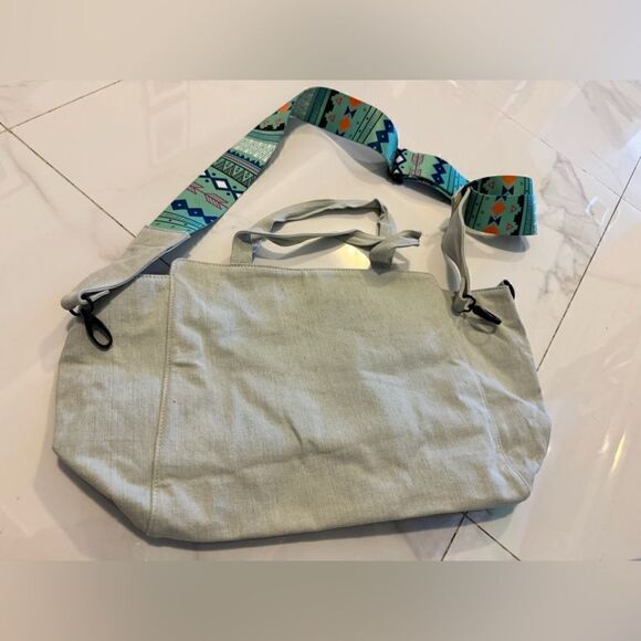 Cute light blue tote bag #8 - Picture 1 of 4